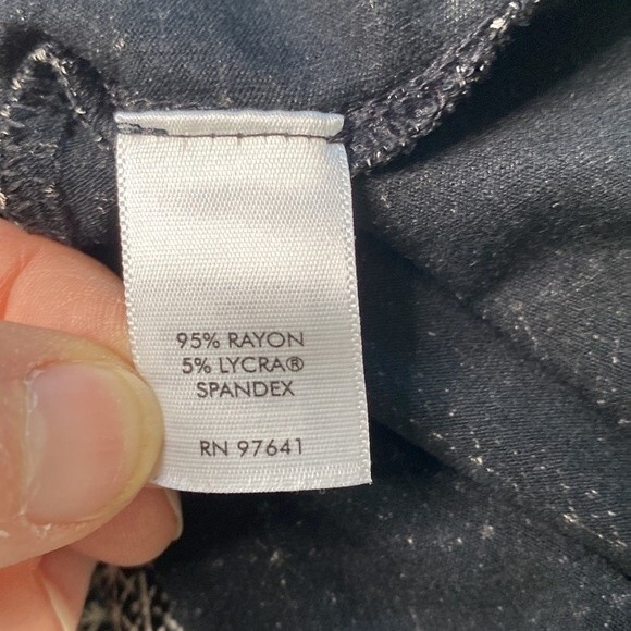 J Jill Wearever V-Neck 3/4 Sleeve Top Side Slits Relaxed Fit Stretchy Loungewear - Picture 6 of 12